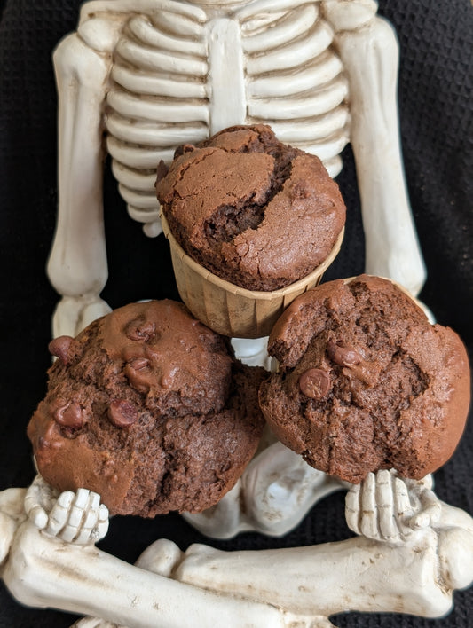 Chocolate Death Double chocolate muffins